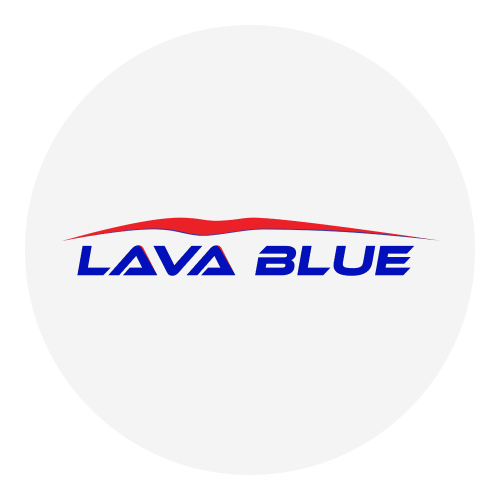 Lava Blue Circle Logo