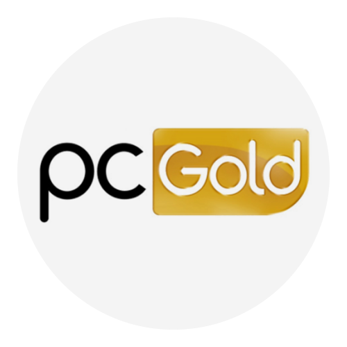 PM pc gold Circle Logo
