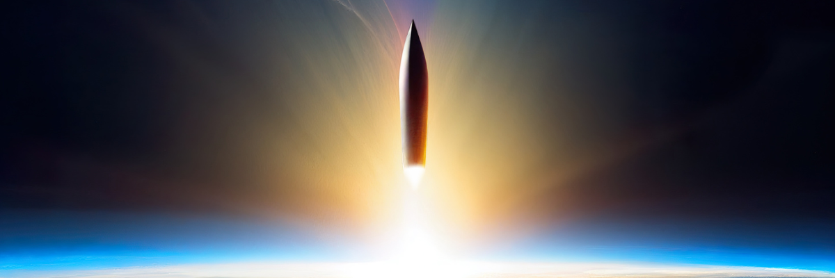 realativity space - 1200 x 400 rocket launch