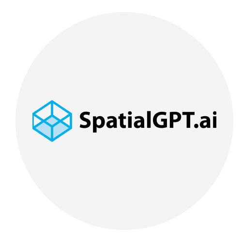 SpatialGPT - circle logo corporate logo