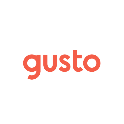 Gusto logo Corporate Logo